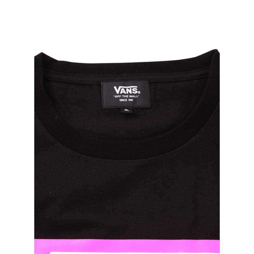 大きいサイズ 半袖Tシャツ メンズ Uネック ロゴT VANS(バンズ) 綿100％ 3L 4L 5L 6L カジュアル 青 黒 春 夏 | VANS | 08