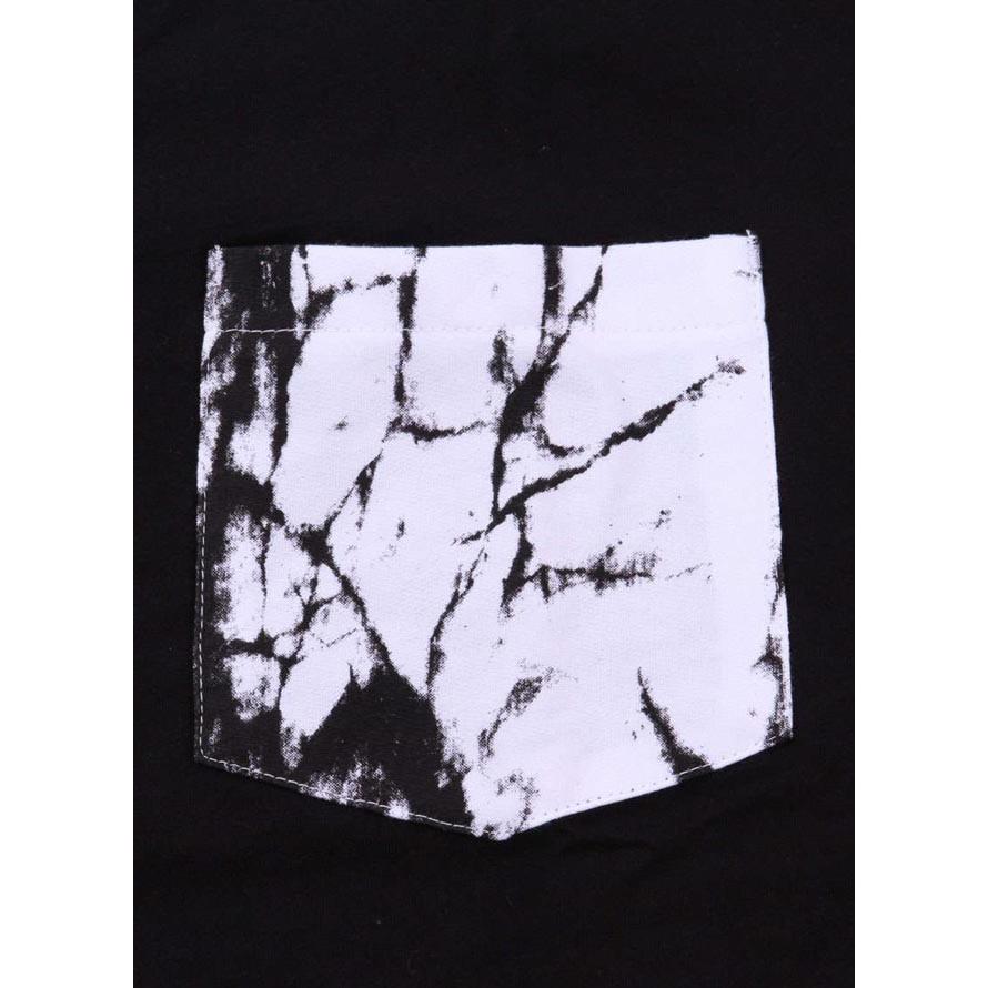 大きいサイズ 半袖Tシャツ カットソー メンズ セットアップ ハーフパンツ 胸ポケット 3L 4L 5L 6L カジュアル 白 黒 春 夏 秋 |  | 05