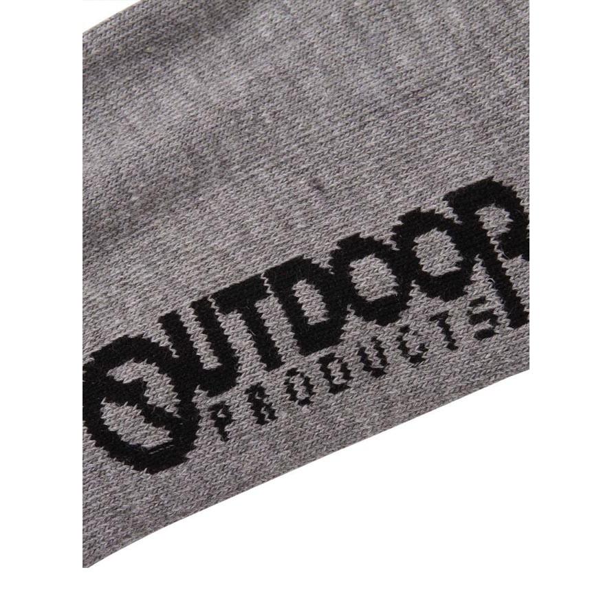 大きいサイズ 靴下 メンズ アウトドアプロダクツ モノトーン カジュアル 黒 茶 灰 春 夏 秋 冬【3足SET】[29〜31cm] | OUTDOOR PRODUCTS | 05