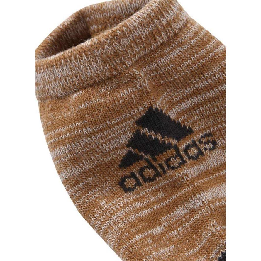 大きいサイズ アウトドアウェア小物　靴下 メンズ 杢調 adidas(アディダス) アンクル 3個セット F    カジュアル 桃 緑 茶 灰 黒 春 夏 秋 冬 | adidas | 05