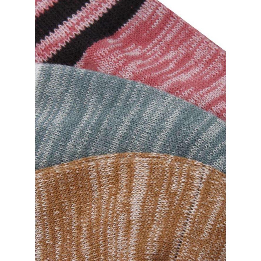 大きいサイズ アウトドアウェア小物　靴下 メンズ 杢調 adidas(アディダス) アンクル 3個セット F    カジュアル 桃 緑 茶 灰 黒 春 夏 秋 冬 | adidas | 07