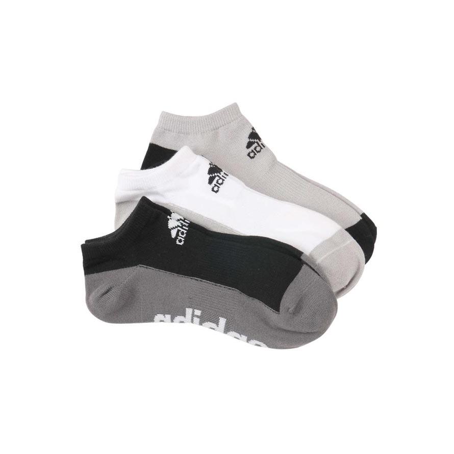 大きいサイズ アウトドアウェア小物　靴下 メンズ スポーティー adidas(アディダス) アンクル 3個セット F    カジュアル 桃 緑 茶 灰 黒 春 夏 秋 冬 | adidas | 01