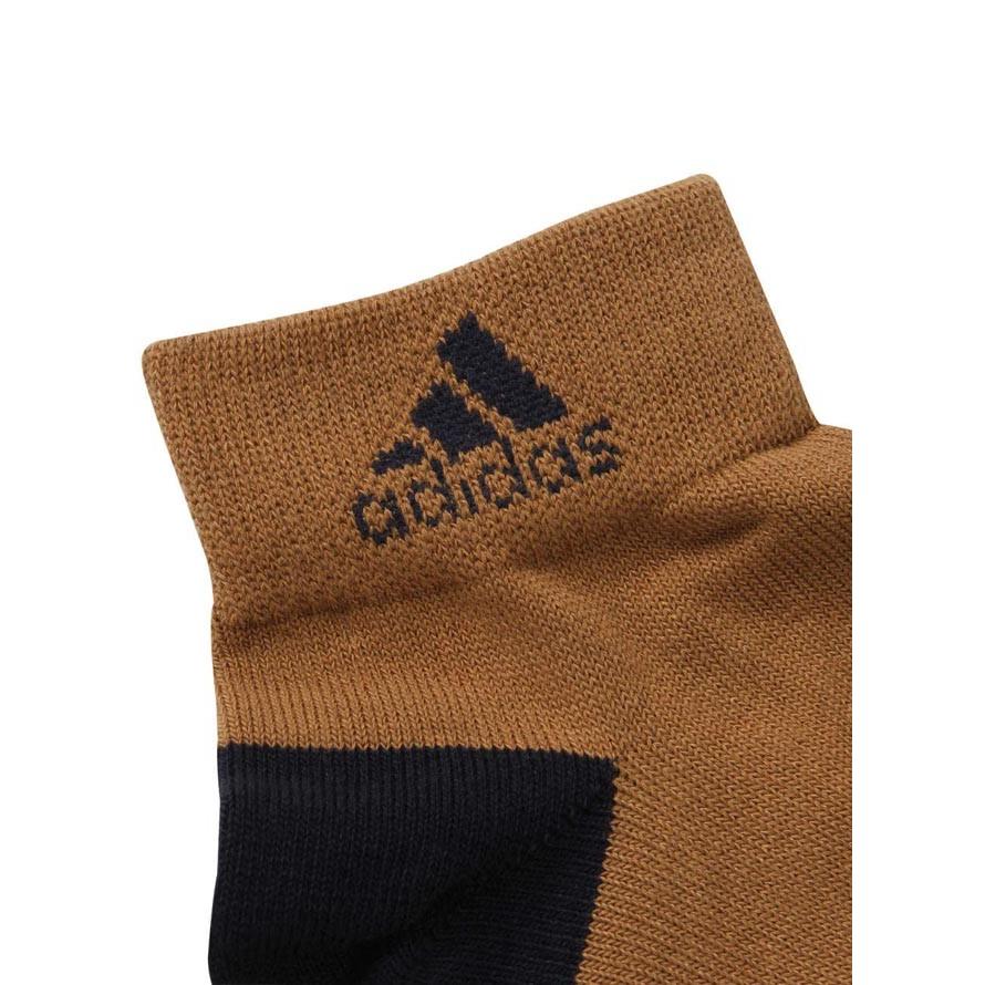 大きいサイズ アウトドアウェア小物　靴下 メンズ ショート adidas(アディダス) アンクル 3個セット F    カジュアル 桃 緑 茶 灰 黒 春 夏 秋 冬 | adidas | 06