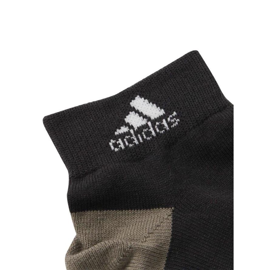 大きいサイズ アウトドアウェア小物　靴下 メンズ ショート adidas(アディダス) アンクル 3個セット F    カジュアル 桃 緑 茶 灰 黒 春 夏 秋 冬 | adidas | 09