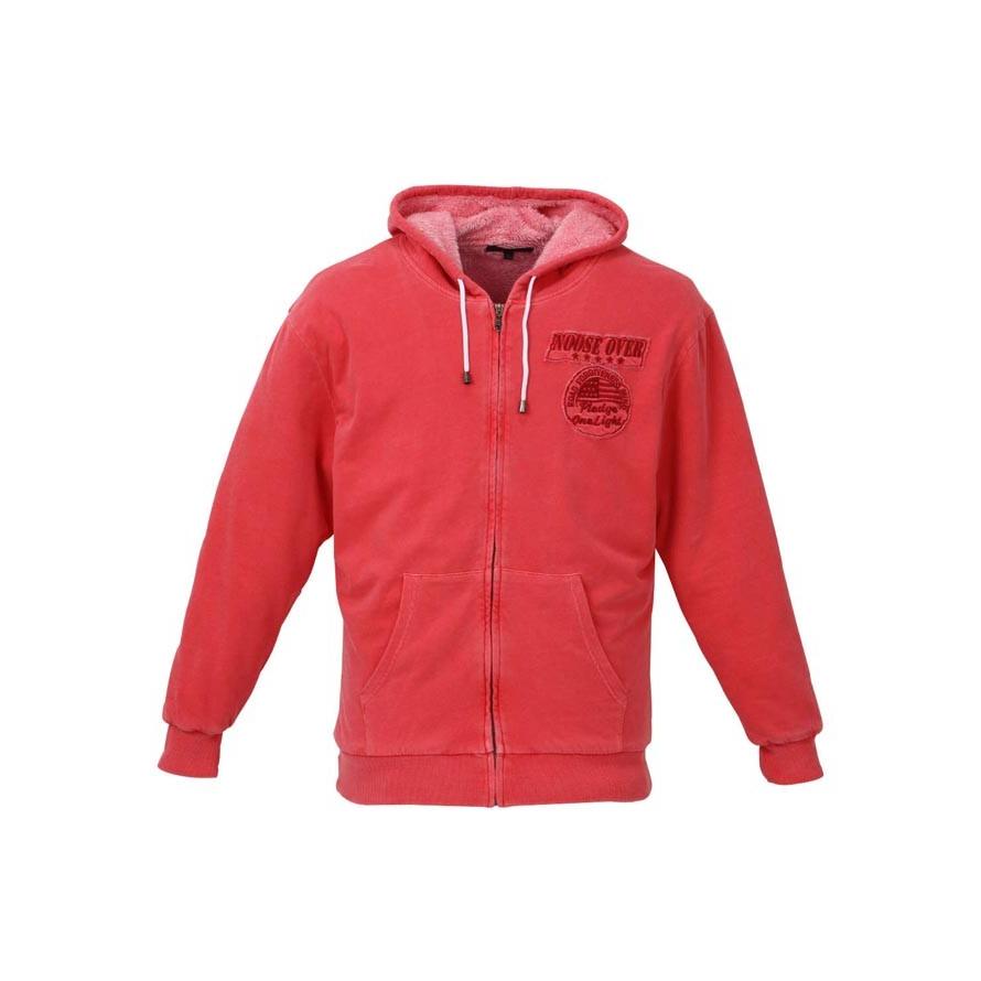 大きいサイズ メンズ フルジップパーカー 裏ボア 2L 3L 4L 5L 6L カジュアル 桃 紺 秋 冬 |  | 01