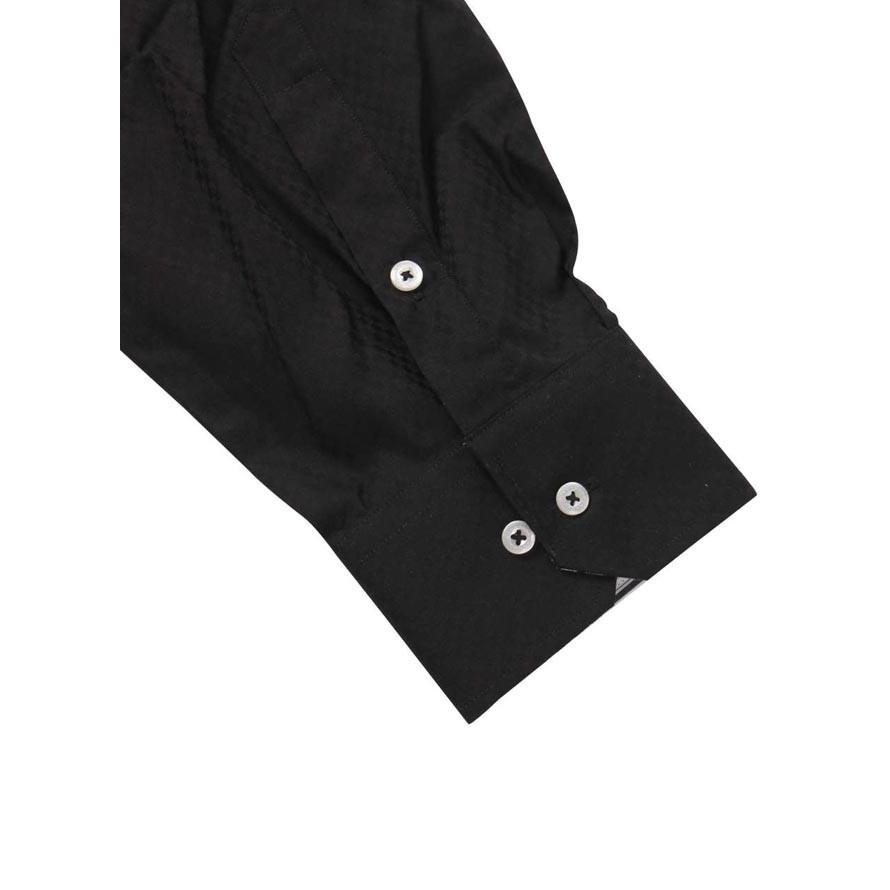 大きいサイズ 長袖ワイシャツ メンズ ドゥエ HIROKO KOSHINO HOMME (ヒロココシノ) ボタンダウン 3L 4L 5L 6L 7L 8L フォーマル 黒 春 夏 秋 冬 | HIROKO KOSHINO | 03