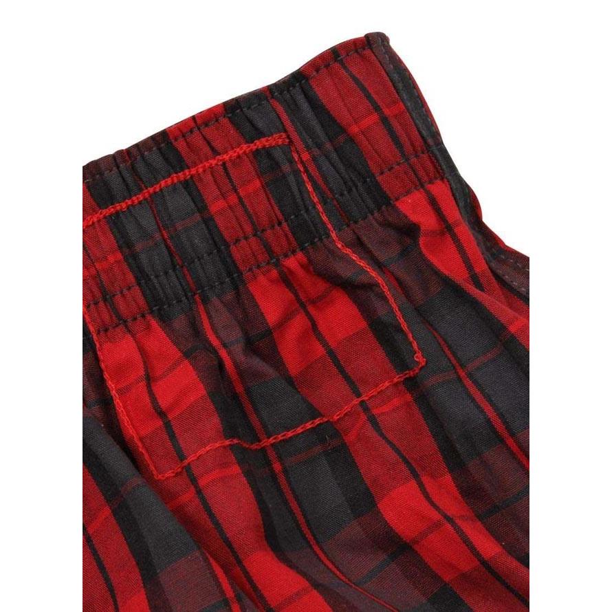 【返品交換不可】大きいサイズ トランクス メンズ 前開き(ボタン) 2枚セット Levi's (リーバイス) チェック柄 4L 5L 6L 8L 緑 赤 春 夏 秋 冬 | Levi's | 04