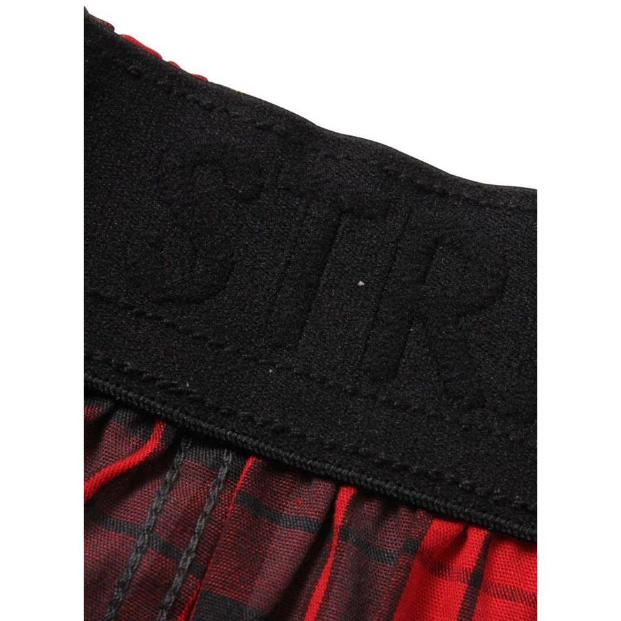 【返品交換不可】大きいサイズ トランクス メンズ 前開き(ボタン) 2枚セット Levi's (リーバイス) チェック柄 4L 5L 6L 8L 緑 赤 春 夏 秋 冬 | Levi's | 05