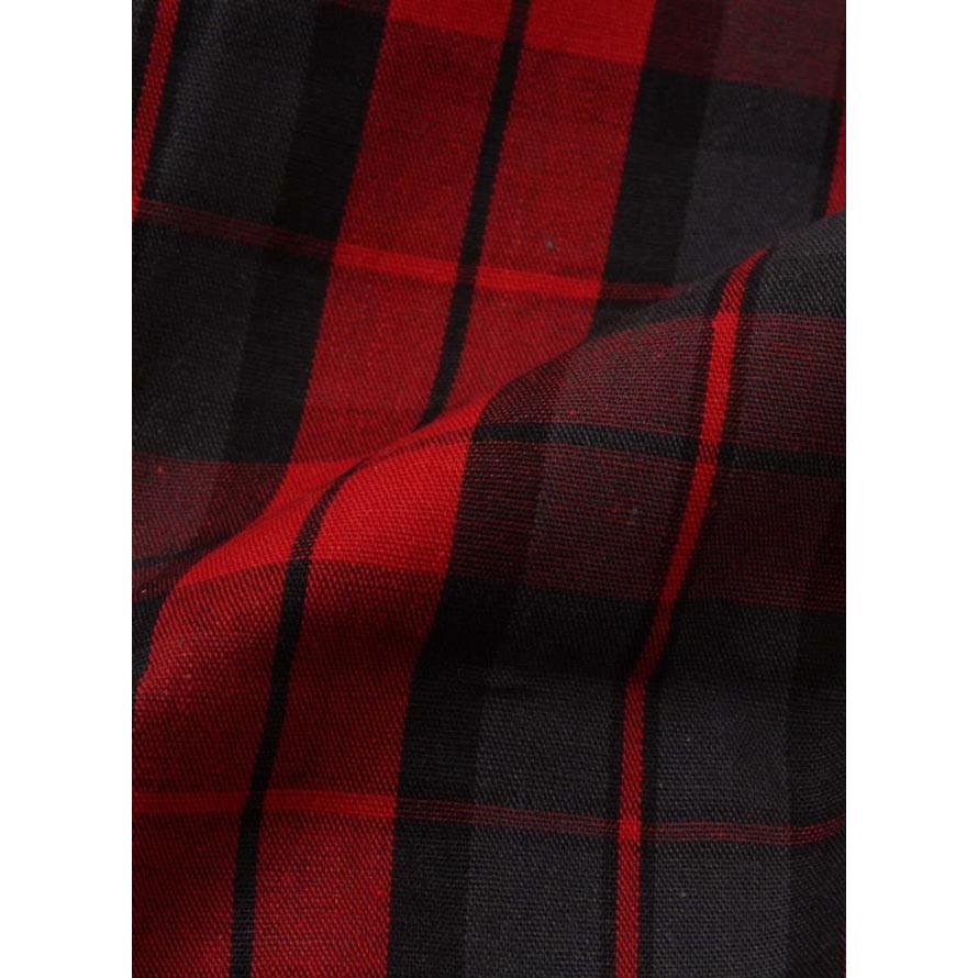 【返品交換不可】大きいサイズ トランクス メンズ 前開き(ボタン) 2枚セット Levi's (リーバイス) チェック柄 4L 5L 6L 8L 緑 赤 春 夏 秋 冬 | Levi's | 06