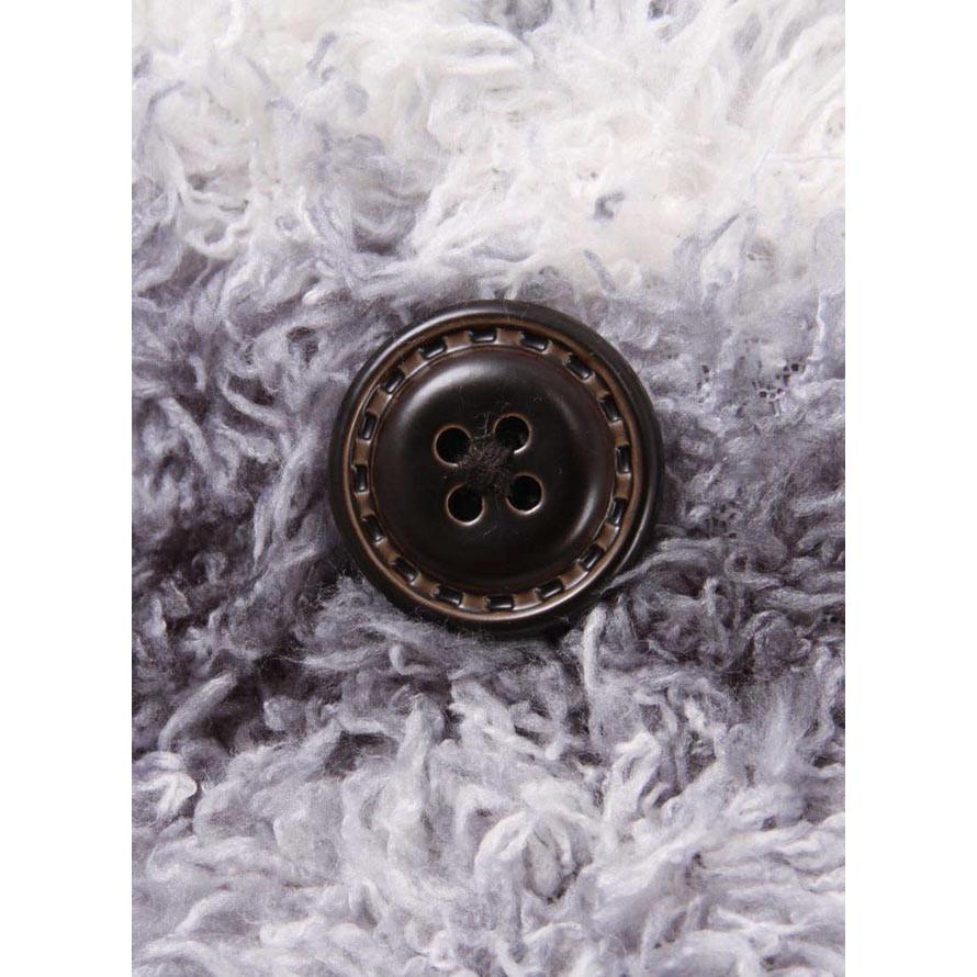 大きいサイズ カーディガン メンズ  KANGOL EXTRA COMFORT (カンゴール エクストラ コンフォート) 裏起毛 3L 4L 5L 6L カジュアル 灰 茶 秋 冬 |  | 13