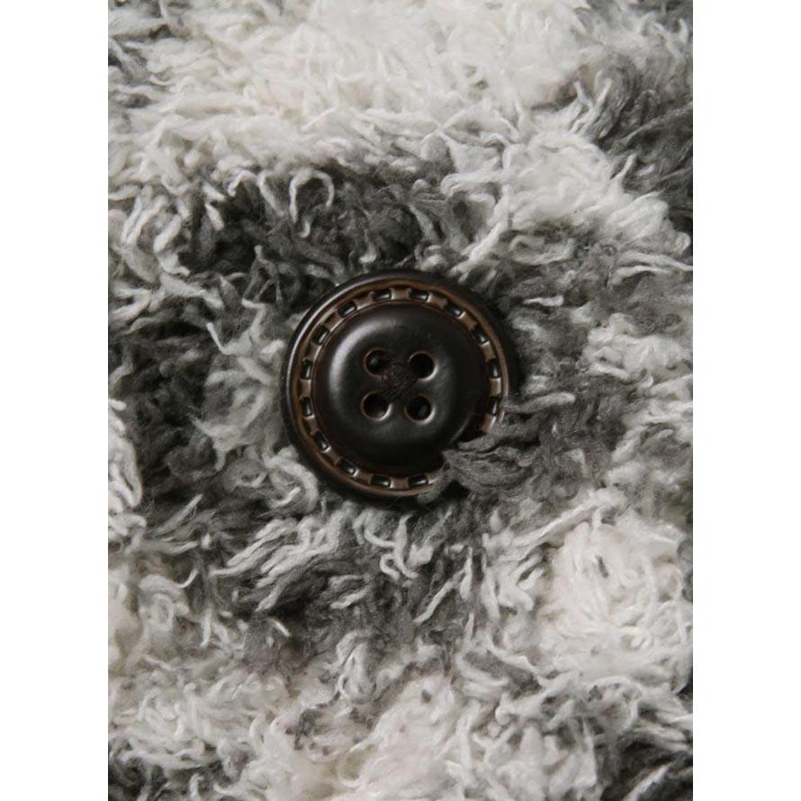 大きいサイズ カーディガン メンズ  KANGOL EXTRA COMFORT (カンゴール エクストラ コンフォート) 裏起毛 3L 4L 5L 6L カジュアル 灰 茶 秋 冬 |  | 07