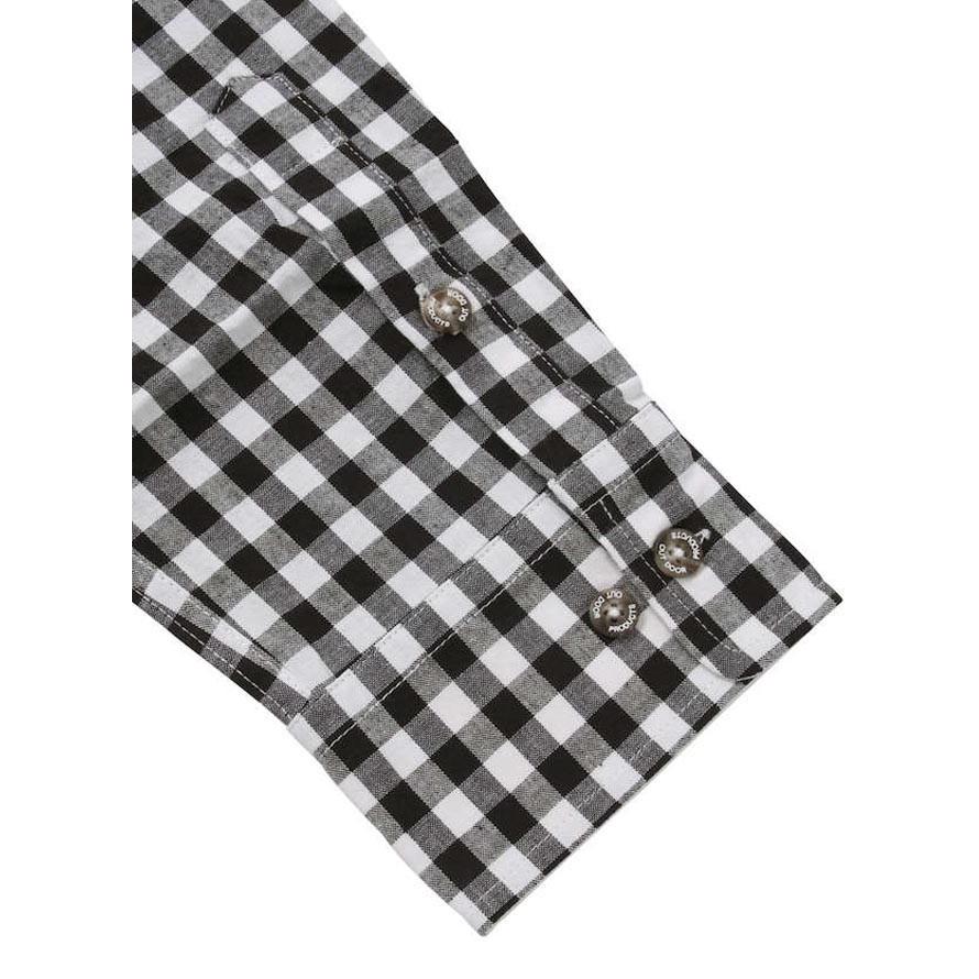 大きいサイズ 長袖マウンテンシャツ メンズ OUTDOOR PRODUCTS (アウトドア) チェック 綿麻 3L 4L 5L 6L 8L  カジュアル 黒 紺 春 夏 | OUTDOOR PRODUCTS | 13