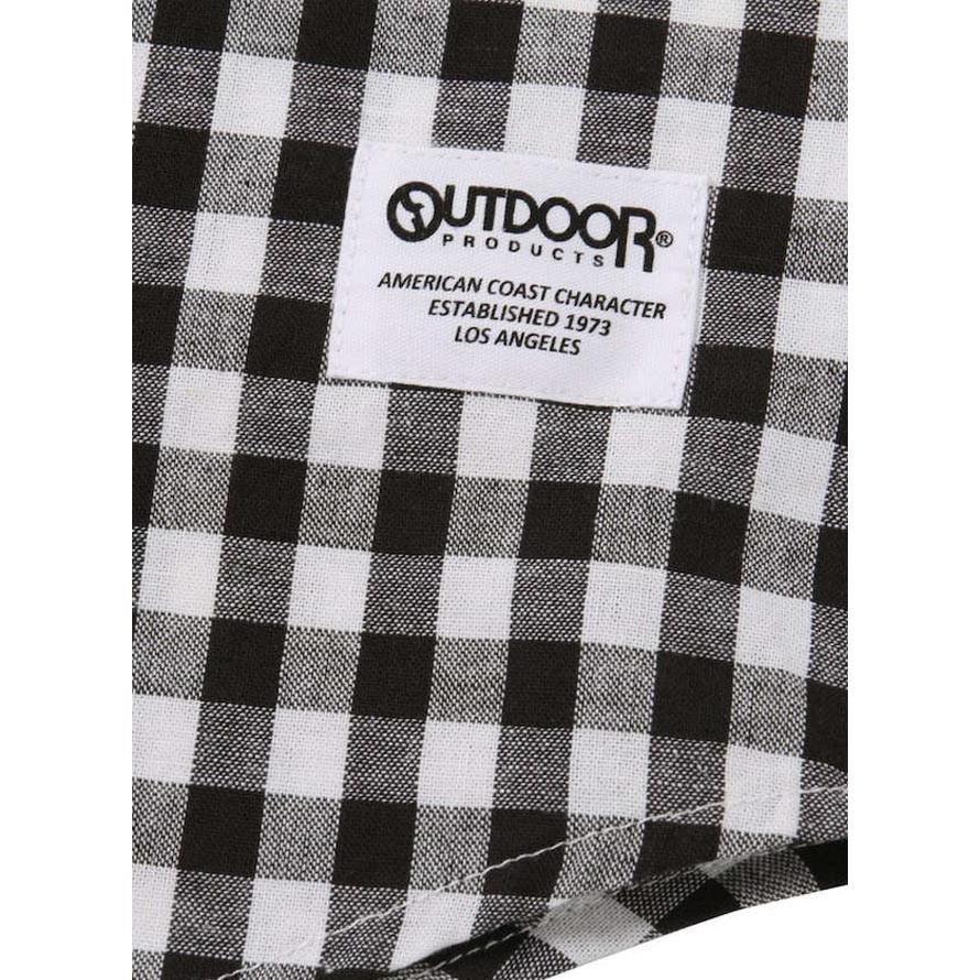 大きいサイズ 長袖マウンテンシャツ メンズ OUTDOOR PRODUCTS (アウトドア) チェック 綿麻 3L 4L 5L 6L 8L  カジュアル 黒 紺 春 夏 | OUTDOOR PRODUCTS | 17