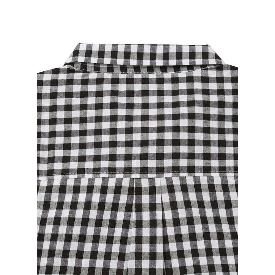 大きいサイズ 長袖マウンテンシャツ メンズ OUTDOOR PRODUCTS (アウトドア) チェック 綿麻 3L 4L 5L 6L 8L  カジュアル 黒 紺 春 夏 | OUTDOOR PRODUCTS | 19