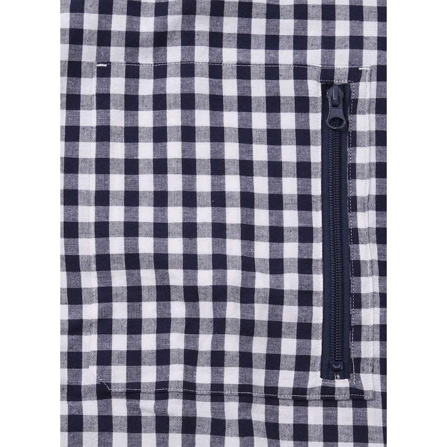 大きいサイズ 長袖マウンテンシャツ メンズ OUTDOOR PRODUCTS (アウトドア) チェック 綿麻 3L 4L 5L 6L 8L  カジュアル 黒 紺 春 夏 | OUTDOOR PRODUCTS | 07