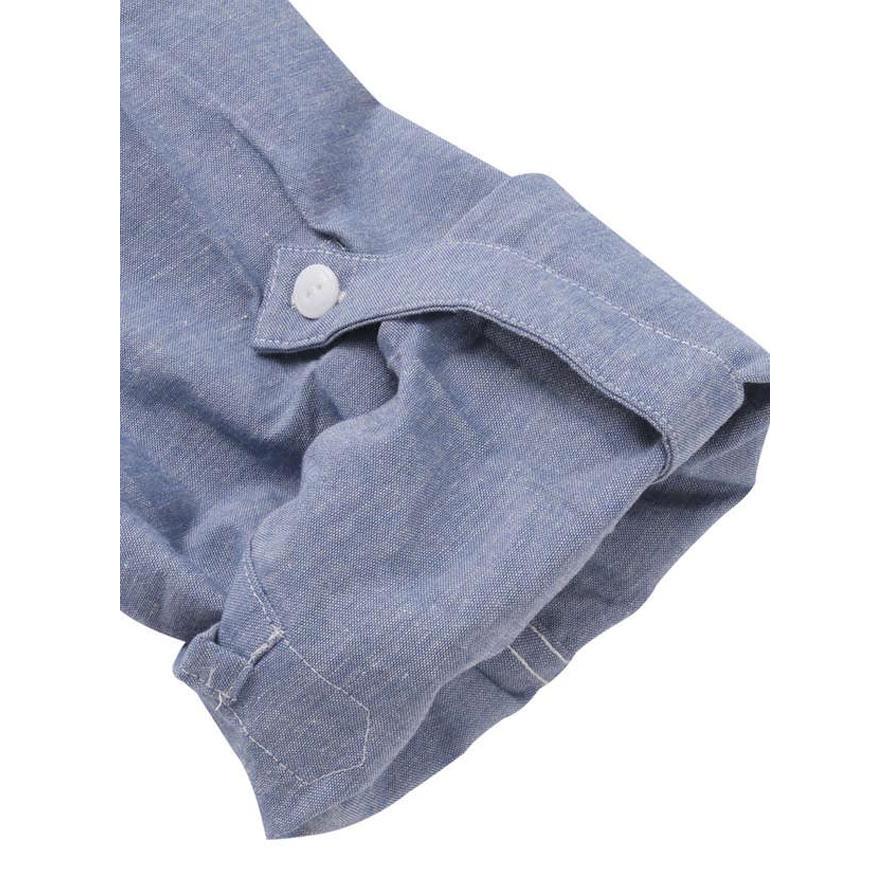 大きいサイズ 長袖ワークシャツ メンズ OUTDOOR PRODUCTS (アウトドア) ロールアップ 3L 4L 5L 6L 8L  カジュアル 白 紺 春 夏 | OUTDOOR PRODUCTS | 07