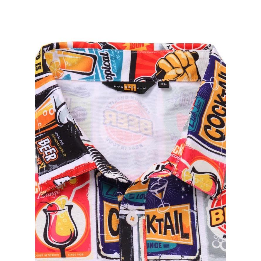 LOUDMOUTH（ラウドマウスゴルフ） 大きいサイズ ポロシャツ メンズ