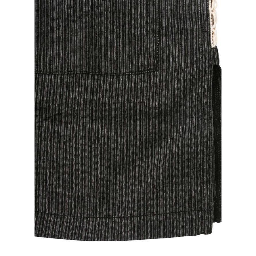 大きいサイズ 男性用甚平 メンズ しじら(リンス加工)  涼感 3L 4L 5L 6L 7L  カジュアル 茶 春 夏 秋 |  | 06