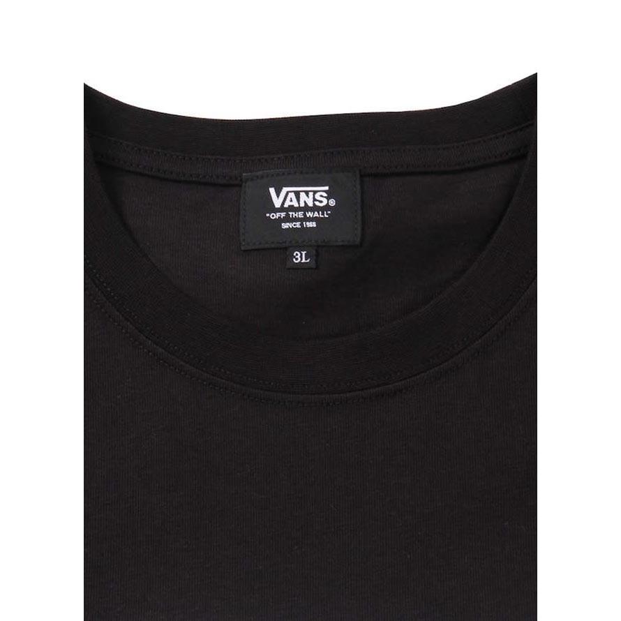 大きいサイズ 半袖Tシャツ カットソー メンズ クルーネック VANS (バンズ) チェッカースリーブ 3L 4L 5L 6L カジュアル 黒 赤 春 夏 秋 冬 | VANS | 10