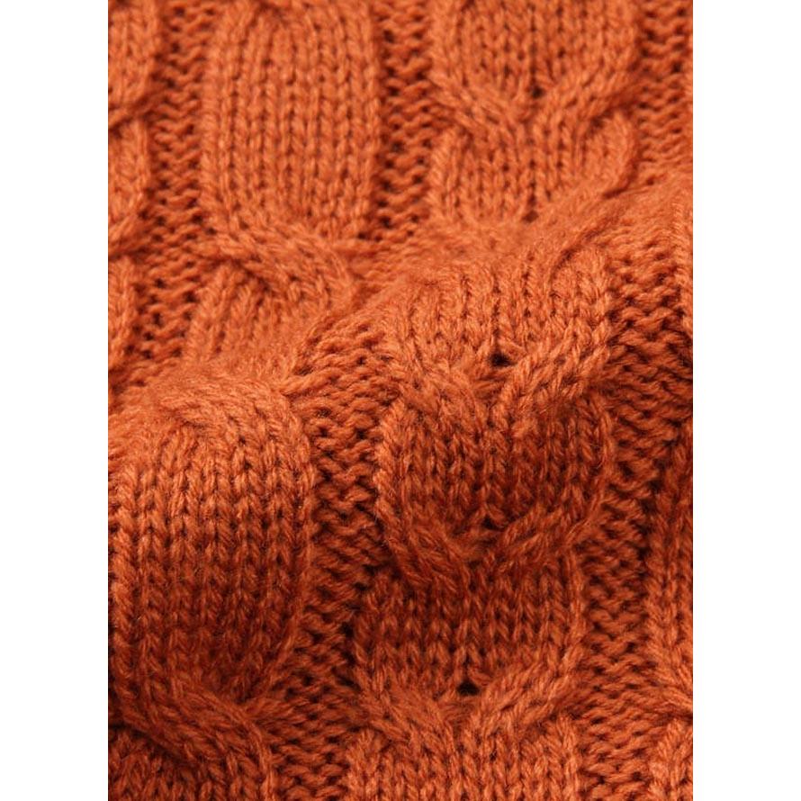 大きいサイズ ニット セーター メンズ クルーネック アクリル 3L 4L 5L 6L カジュアル 橙 黒 白 秋 冬 |  | 05