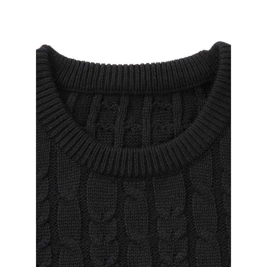 大きいサイズ ニット セーター メンズ クルーネック アクリル 3L 4L 5L 6L カジュアル 橙 黒 白 秋 冬 |  | 08