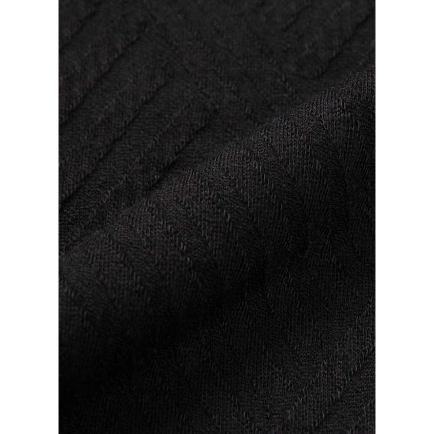 大きいサイズ カーディガン メンズ   ダイヤ柄 ジャガード織 ボタンレス 半袖Tシャツ付き 3L 4L 5L 6L   カジュアル 青　黒 春 夏 秋 |  | 08