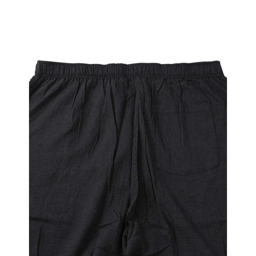 大きいサイズ 甚平 メンズ   しじら織 上下セット 3L 4L 5L 6L 7L  カジュアル 黒 春 夏 |  | 07