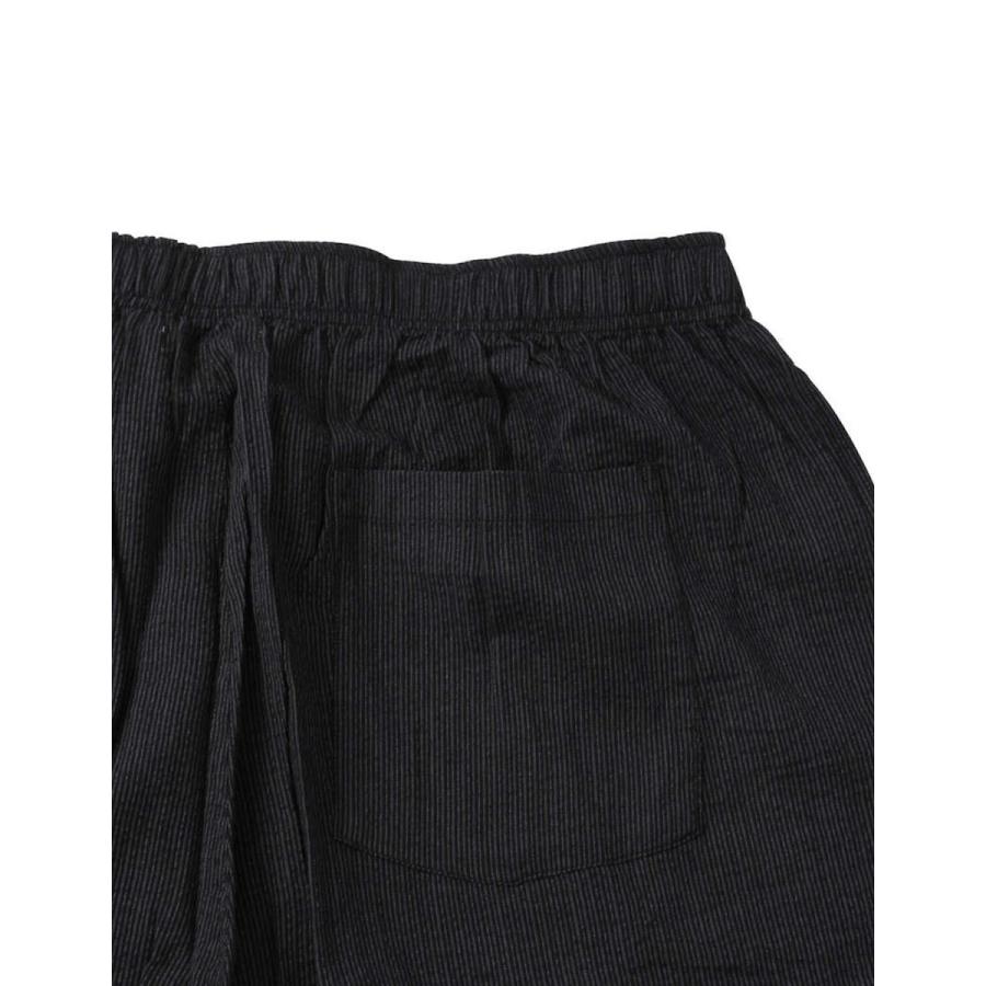 大きいサイズ 甚平 メンズ   しじら織 上下セット 3L 4L 5L 6L 7L  カジュアル 黒 春 夏 |  | 08