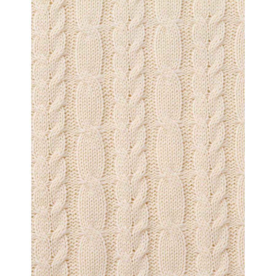 大きいサイズ ニット セーター メンズ 7G Timely Warning (タイムリーワーニング) ケーブル クルーニット 3L 4L 5L 6L  カジュアル 白 赤 黒 春 秋 冬 |  | 05