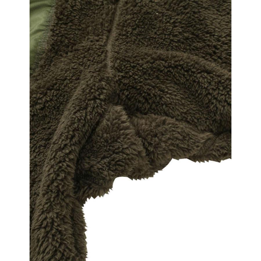 大きいサイズ フリースジャケット メンズ  EL.FO (エルフォ) ボア フルジップ 吸湿発熱加工 2L 3L 4L 5L 6L 8L カジュアル 緑 紺 黒 春 秋 冬 |  | 08