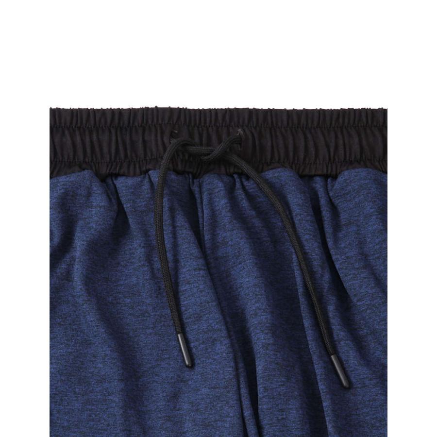 [VOLCANIC (ヴォルケニック)]大きいサイズ 半袖Tシャツカットソー メンズ ハーフパンツセット ロゴ 吸水速乾 UVカット 生地切替 上下セット カジュアル スポーツ |  | 07