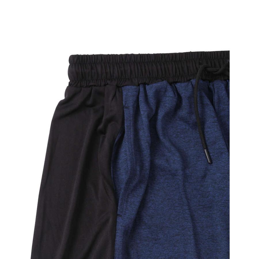 [VOLCANIC (ヴォルケニック)]大きいサイズ 半袖Tシャツカットソー メンズ ハーフパンツセット ロゴ 吸水速乾 UVカット 生地切替 上下セット カジュアル スポーツ |  | 08