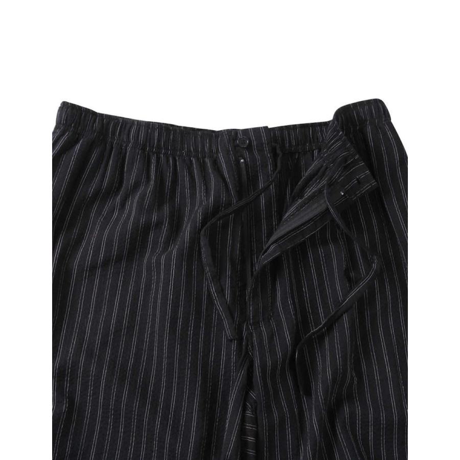 大きいサイズ 男性用作務衣 メンズ ブラック Mc.S.P (エムシーエスピー) しじら 3L 4L 5L 6L 7L  カジュアル 黒 春 夏 秋 |  | 02