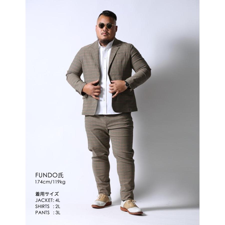 大きいサイズ チノパン メンズ スリム テーパード カラーパンツ 感鯨パンツグレンチェック 2l 3l 4l 5l カジュアル 春 夏 秋 冬 Qcr002 大きいサイズ専門店 Qzilla 通販 Yahoo ショッピング