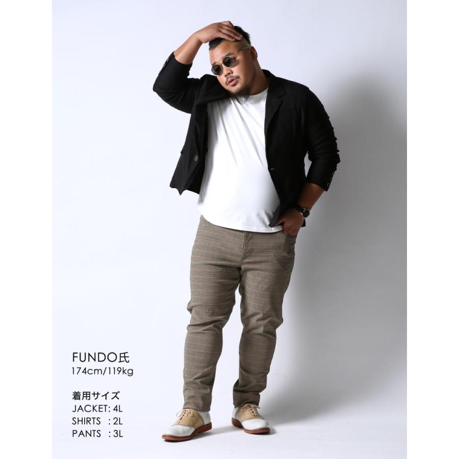 大きいサイズ チノパン メンズ スリム テーパード カラーパンツ 感鯨パンツグレンチェック 2l 3l 4l 5l カジュアル 春 夏 秋 冬 Qcr002 大きいサイズ専門店 Qzilla 通販 Yahoo ショッピング