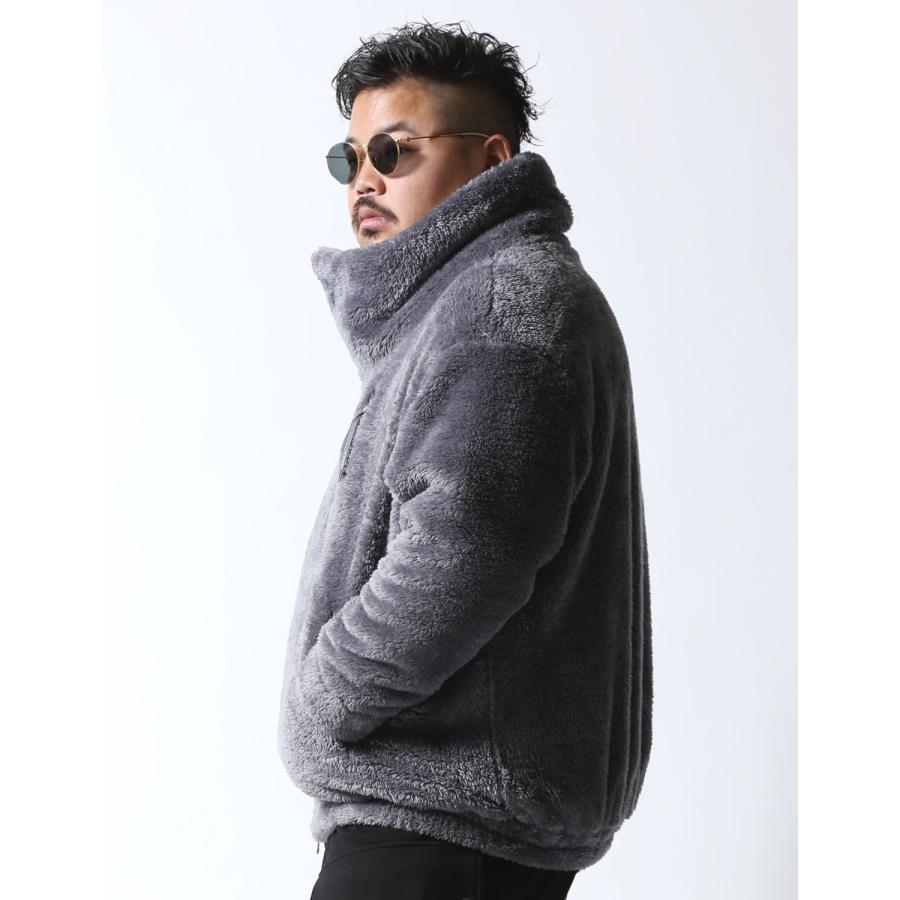 大きいサイズ メンズ ボア アウター ブルゾン 春 秋 冬 ブラック 大きいサイズ メンズ ボア アウター ブルゾン 春 秋 冬 ブラック