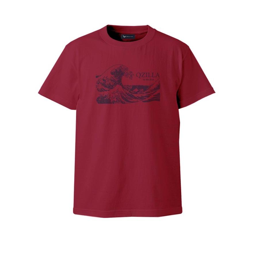 大きいサイズ 半袖Tシャツ カットソー メンズ Uネック ロゴT QT(キューティ) 葛飾北斎 泳ぐ鯨図 綿100％ S M L 2L 3L 4L 5L 6L 6.2oz 白 赤 緑 春 夏 |  | 03