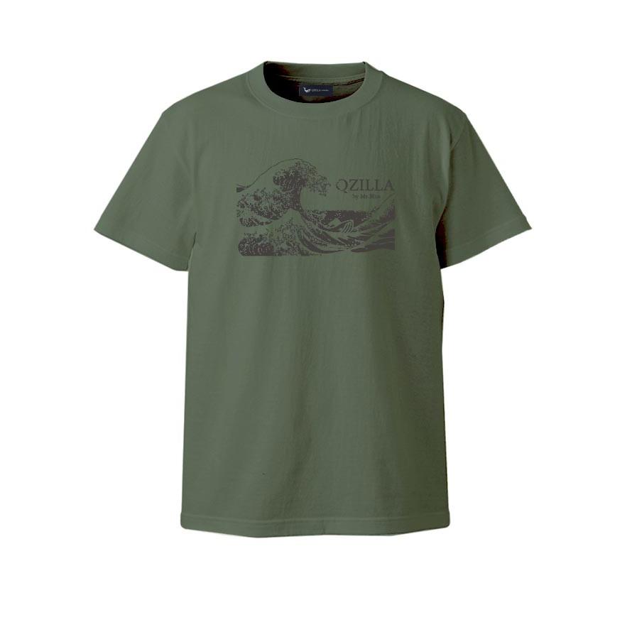 大きいサイズ 半袖Tシャツ カットソー メンズ Uネック ロゴT QT(キューティ) 葛飾北斎 泳ぐ鯨図 綿100％ S M L 2L 3L 4L 5L 6L 6.2oz 白 赤 緑 春 夏 |  | 04