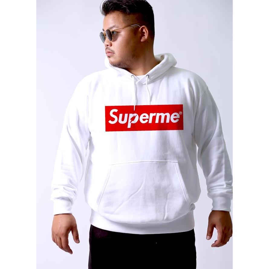大きいサイズ パーカー メンズ フード付き プルオーバー 裏毛 スウェット Qp キューピー Supermen スーパーメン 10oz 2l 3l 4l 5l 6l Qim018 大きいサイズ専門店 Qzilla 通販 Yahoo ショッピング