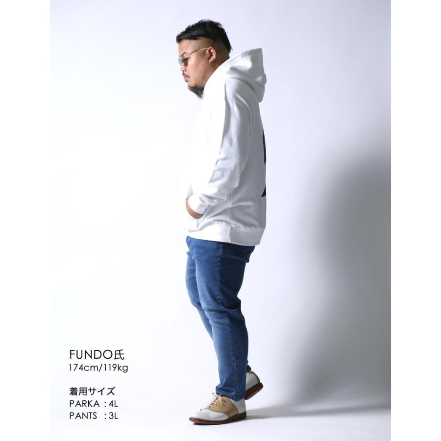 大きいサイズ パーカー メンズ フード付き プルオーバー 裏毛 Qp キューピー 鯨の遊泳 2l Xl 3l 4l 5l 6l カジュアル 白 秋 冬 Qim055 大きいサイズ専門店 Qzilla 通販 Yahoo ショッピング