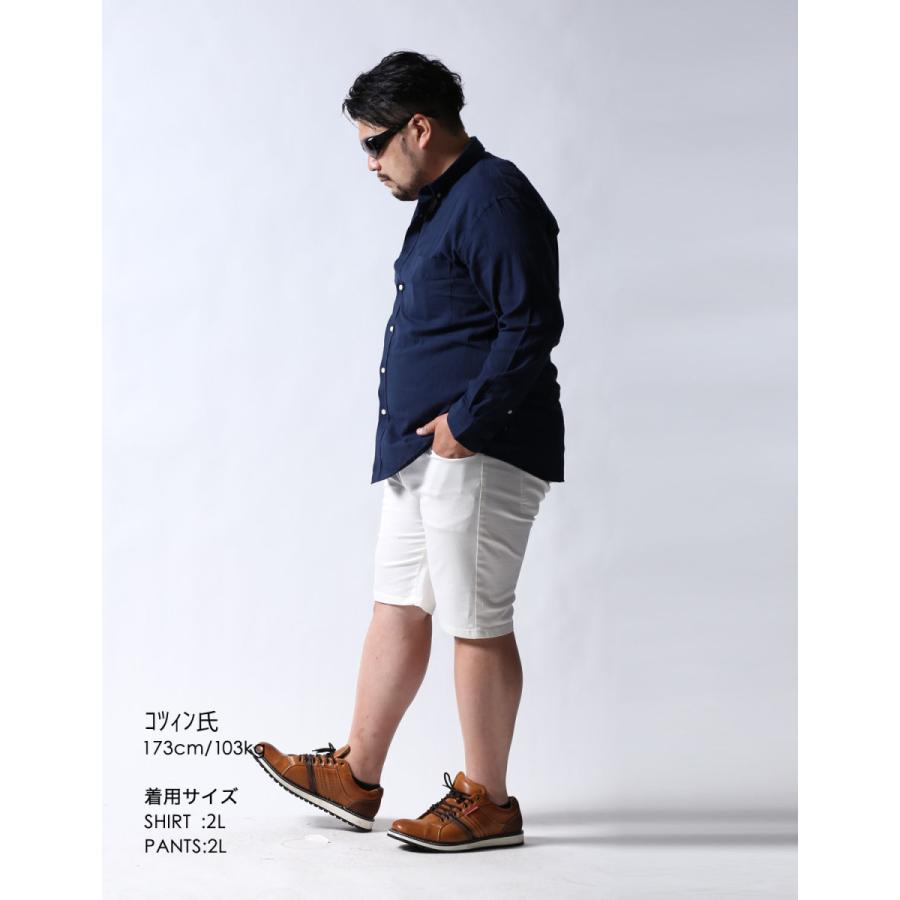 大きいサイズ ショート ハーフパンツ メンズ スリム 感鯨 ストレッチ 2l 3l 4l 5l カジュアル 黄 桃 黒 赤 肌色 白 春 夏 秋 冬 5月3日時販売開始 Qz007 大きいサイズ専門店 Qzilla 通販 Yahoo ショッピング