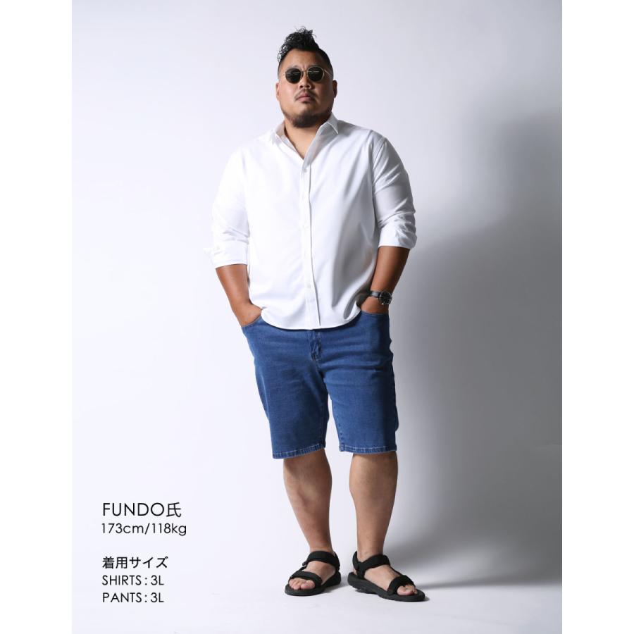 order ハーフデニム　パンツ　ルーズデニム　ジョーツ　Lサイズ order【オーダー】loose denim half pants used 