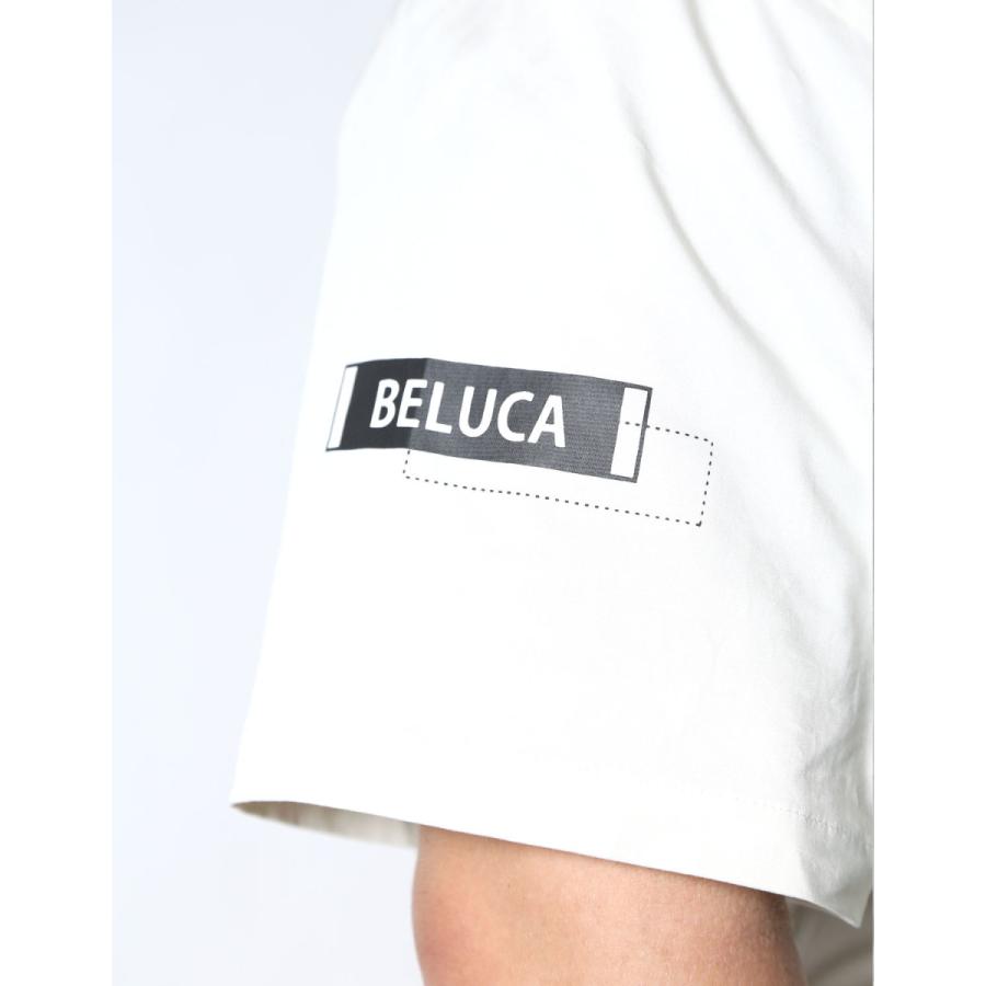 大きいサイズ 半袖シャツ カジュアルシャツ メンズ  Beluca(ベルーカ) ポケット切替 シャツセットアップ ユニセックス 2L 3L 4L   カジュアル 白 黒 春 夏 秋 |  | 09