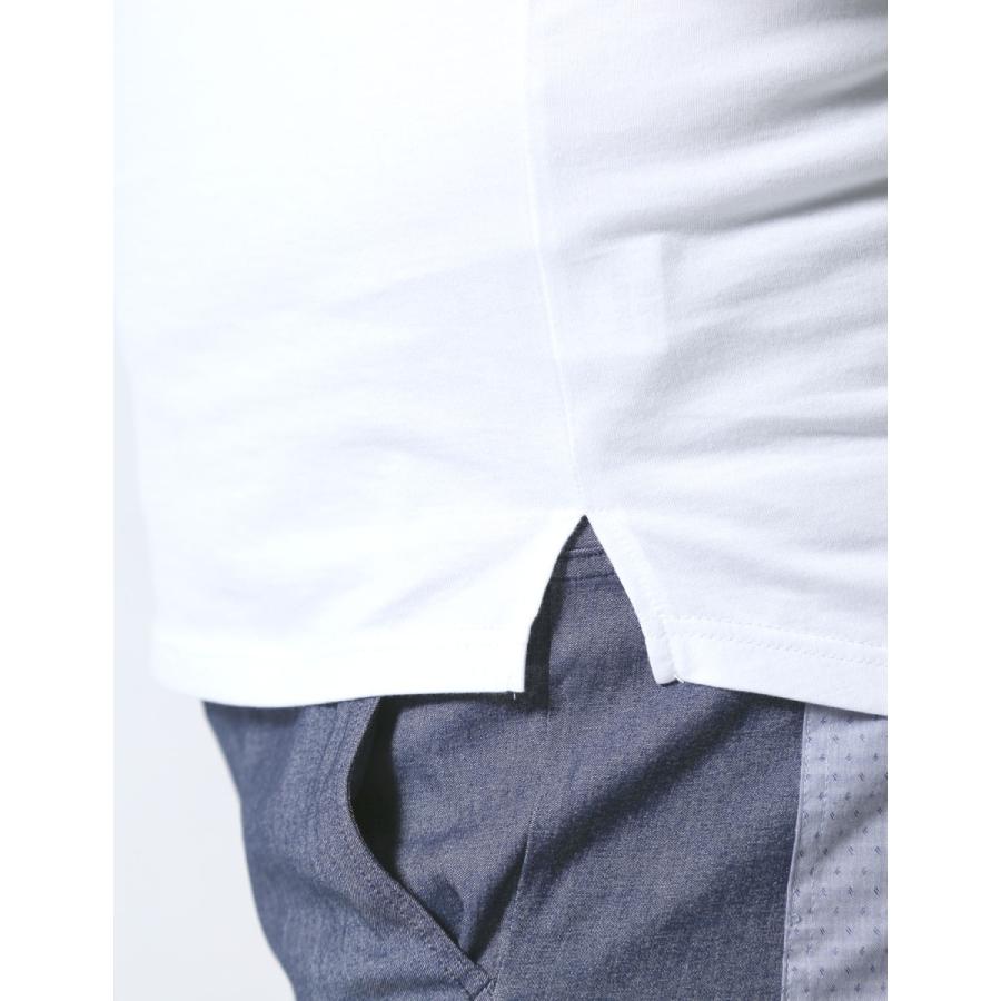 大きいサイズ 半袖 Tシャツ 上下セット セットアップ メンズ カットソー デニム ハーフパンツ Beluca ストレッチ 2L 3L 4L カジュアル 白 紺 春 夏 胸ポケット |  | 07