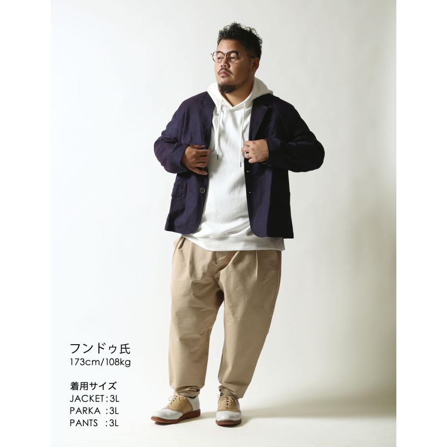 大きいサイズ メンズ 秋冬アイテム先取り 3点 SET カジュアル パーカー MA-1 コート ニット ジャケット |  | 07