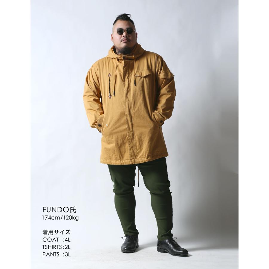 大きいサイズ メンズ 秋冬アイテム先取り 3点 SET カジュアル パーカー MA-1 コート ニット ジャケット |  | 08