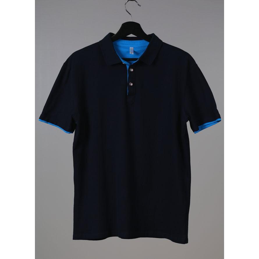 激アウトレット 返品交換不可 大きいサイズ メンズ シンプルバイカラー半袖ポロシャツ 2L 3L 4L |  | 03