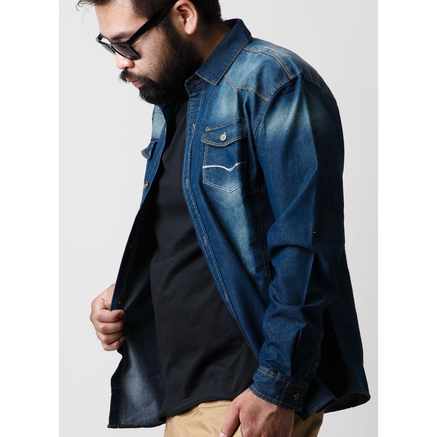 激アウトレット 返品交換不可 大きいサイズ Gジャン デニムジャケット メンズ 春 夏 秋 冬 |  | 04