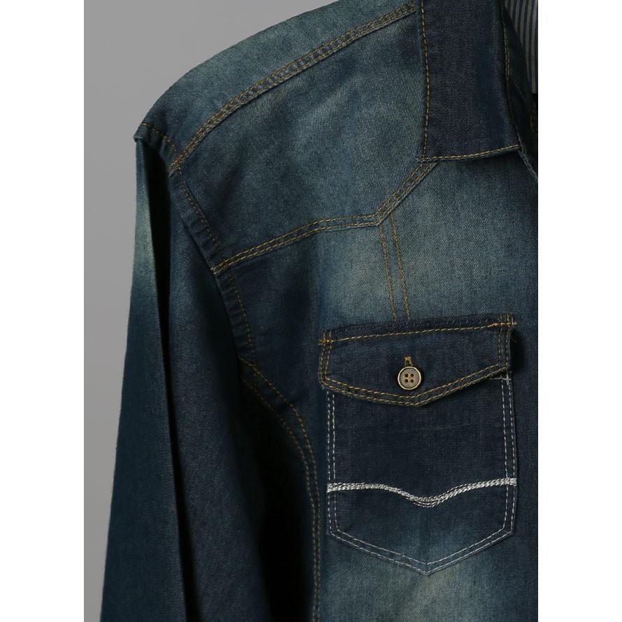 激アウトレット 返品交換不可 大きいサイズ Gジャン デニムジャケット メンズ 春 夏 秋 冬 |  | 09