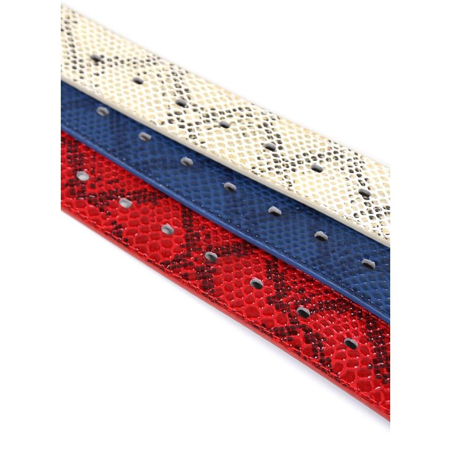 大きいサイズ ベルト メンズ 角美錠 パイソン風 ロング カジュアル 春 夏 秋 冬 〜154cm 8L |  | 03